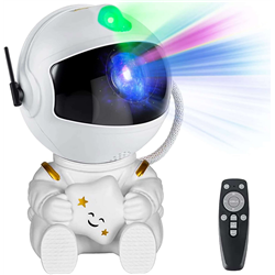Extralink Home Star Projector with Moon | Bedside lamp, projector, shining moon | for children, astronaut