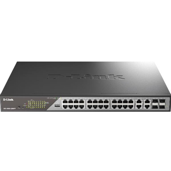 Intelligenter Überwachungs-Gigabit-PoE-Switch DSS-200G-28MPP/E