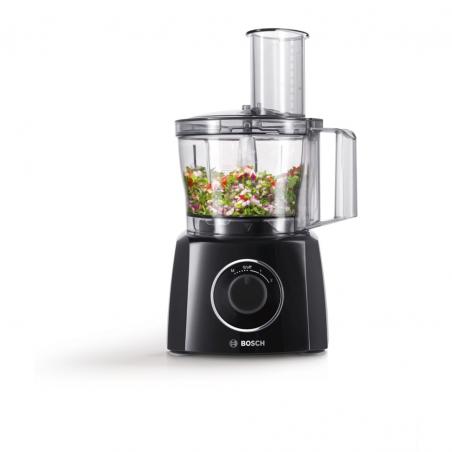 Bosch MCM3201B robot de cocina 800 W 2,3 L Negro, Transparente