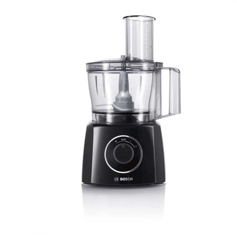 Bosch MCM3201B robot de cocina 800 W 2,3 L Negro, Transparente