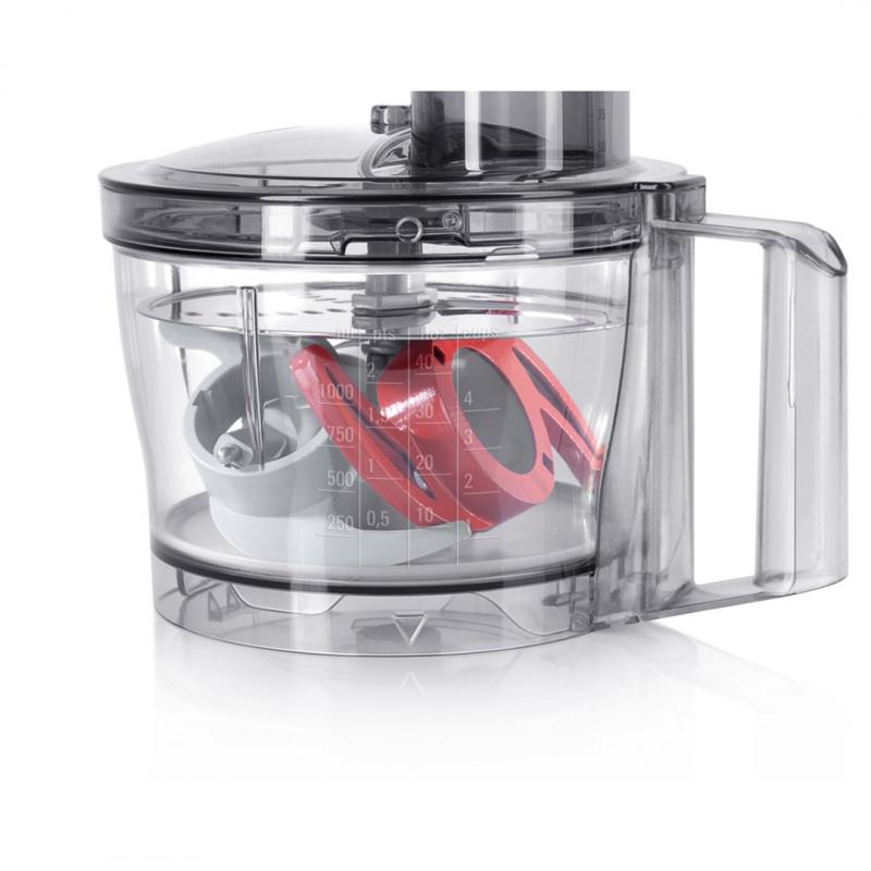 Bosch MCM3201B robot de cocina 800 W 2,3 L Negro, Transparente