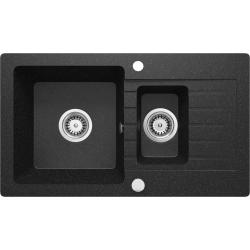 Fregadero DEANTE Zorba ZQZ_2513 1,5 cuenco(s), granito 76x44 cm