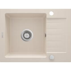 Fregadero DEANTE Zorba ZQZ_511A 1 cubeta, granito 58x44 cm