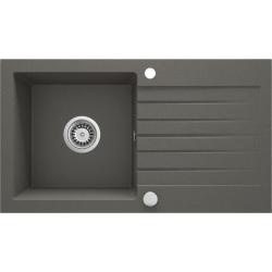 Fregadero DEANTE Zorba ZQZ_T113 1 cubeta, granito 76x44 cm