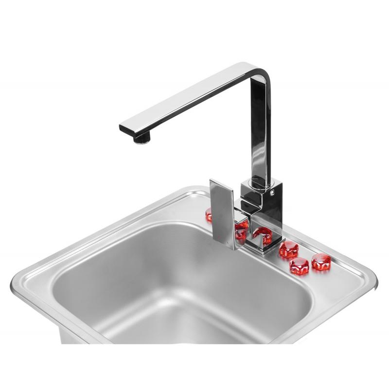 Fregadero DEANTE Techno (ZEU010A) acero 1-cámara Plata