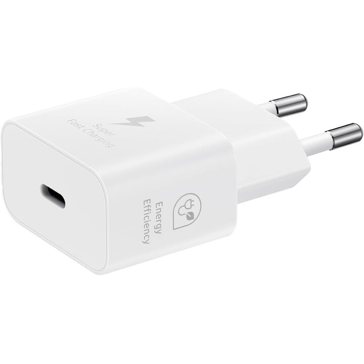 Chargeur mural Samsung USB-C 25W blanc