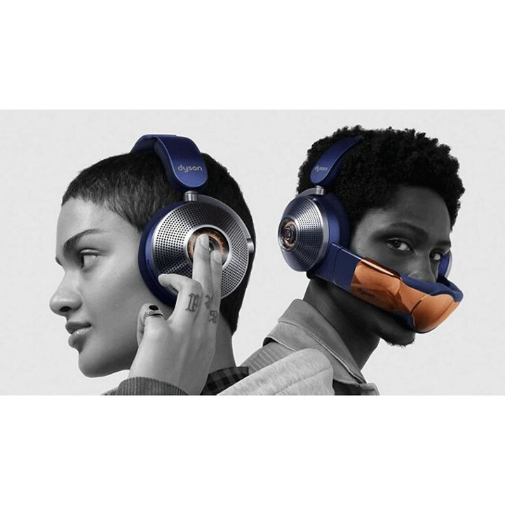 Dyson Zone Absolute+ ANC Visière Bleu/Cuivre - Écouteurs Bluetooth