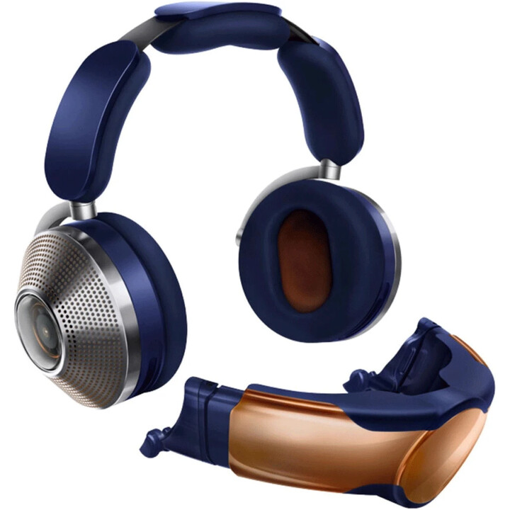 Dyson Zone Absolute+ ANC Visera Azul/Cobre - Bluetooth-Kopfhörer
