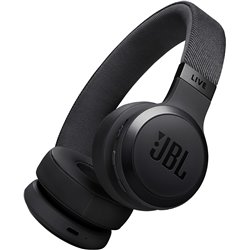 JBL Live 670 NC Kabelloser On-Ear-Kopfhörer mit Noise-Cancelling-Technologie, 65 Stunden, Schwarz