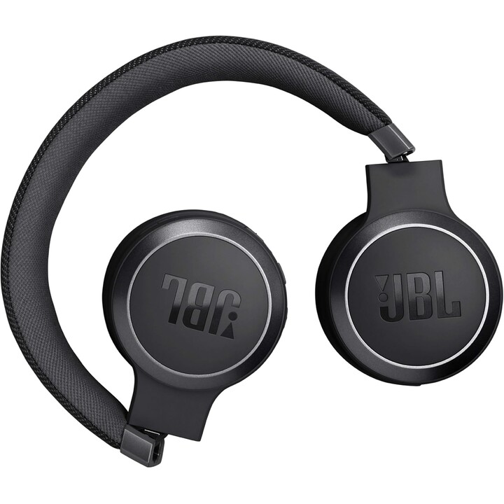 Auriculares inalámbricos supraurales JBL Live 670 NC con cancelación de ruido, 65 horas de reproducción, color negro