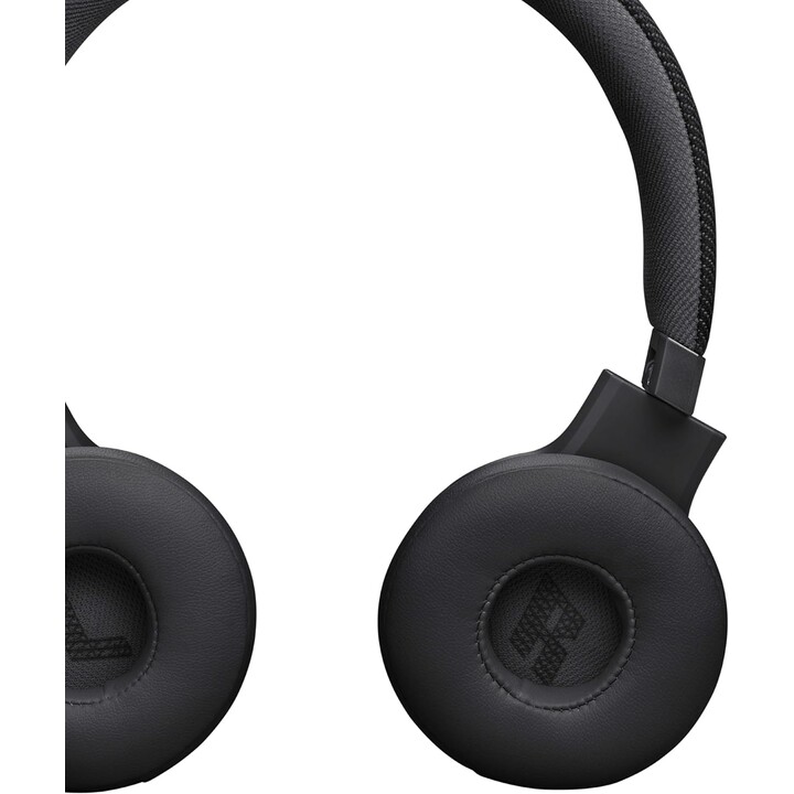 Cuffie auricolari wireless JBL Live 670 NC con tecnologia di cancellazione del rumore, 65 ore di riproduzione, nere