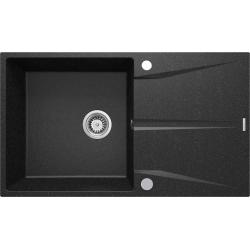 1-bowl granite sink with drainer