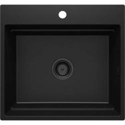 Magnetic granite sink 1-bowl