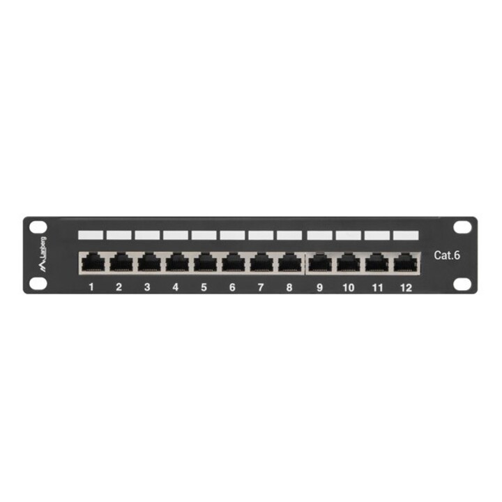 Lanberg PPF6-9012-B panel de parcheo