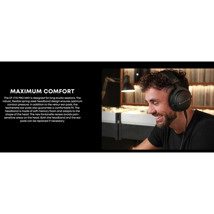 Beyerdynamic DT 1770 PRO MKII Auriculaires d'étude Premium Tesla pour la capture, la surveillance et l'édition