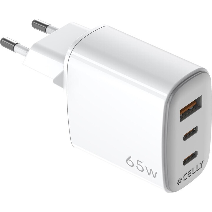 Caricatore da muro Celly GaN da 65 W [COLLEZIONE UPTC]
