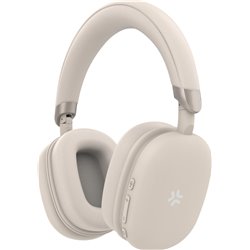 Celly SOUNDBEAT, casque sans fil avec fonctions ANC et ENC, blanc