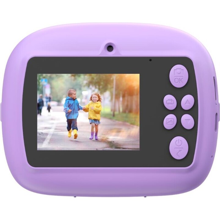 Celly KIDSCAMPRINTVL fotocamera per bambini con stampa viola