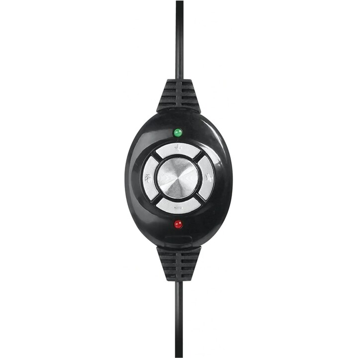 Media-Tech EPSILION USB MT3573 Cuffie cablate Archetto chiamate/musica Nero