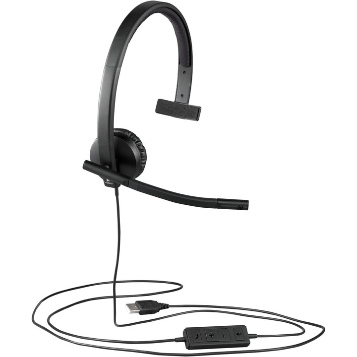 Logitech H570e Mono (981-000571) Nero