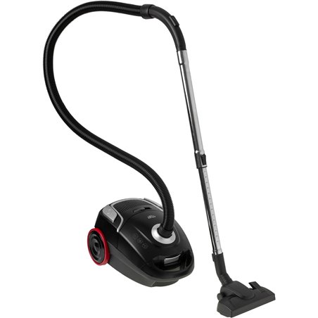 Adler Aspirador de bolsa Apto para alérgicos Clásico, En bolsa, 2200W, Capacidad para polvo 2,6 L, Negro