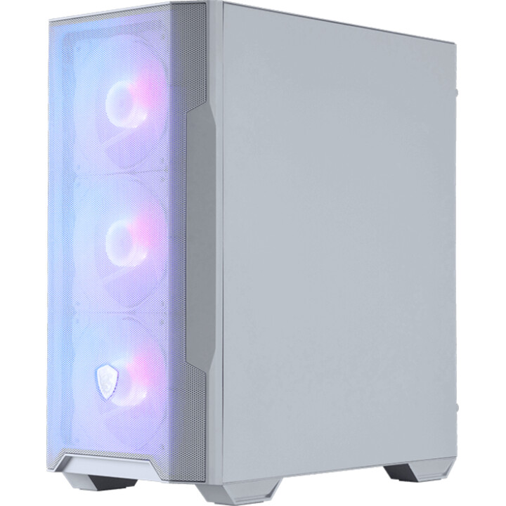 Estojo MSI MAG FORGE M100R mATX ARGB cor branco
