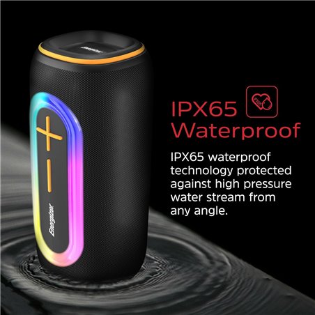 Energizer Bluetooth 2400mAh RGB Portable Speaker