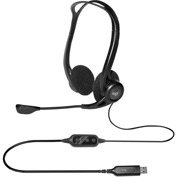 Logitech 960 USB Casque Arceau Noir