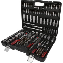 KS Tools 917.0779, juego de vasos, 179 piezas, negro