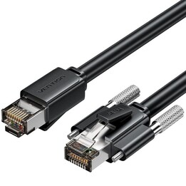 Câble Réseau RJ45 SFTP Vention IBUBJ Cat.6/ 8m/ Noir