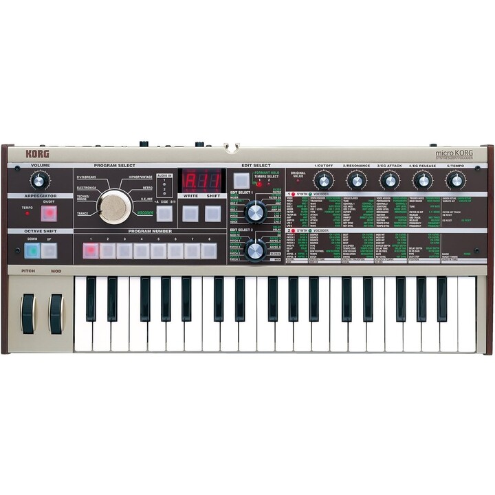 Sintetizzatore Korg microKORG con vocoder