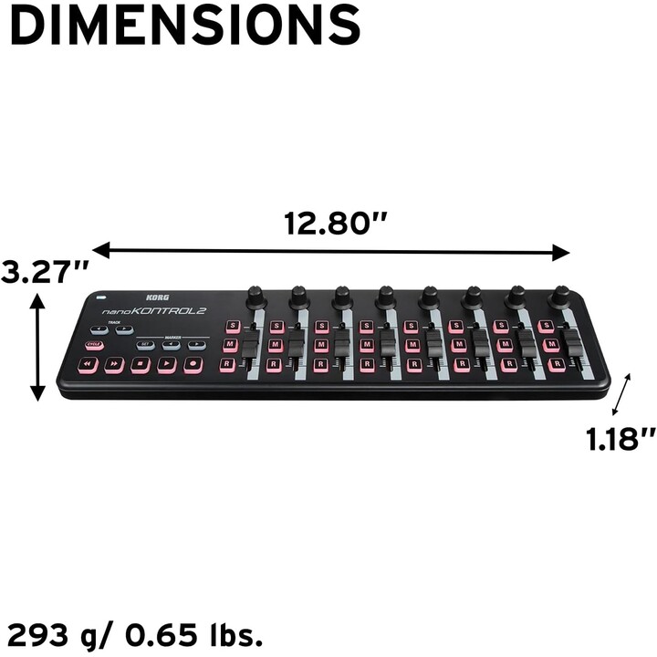 Korg NANOKONTROL 2 Schwarz - MIDI-Controller