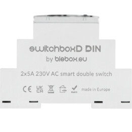 BLEBOX - switchboxD DIN FOR DIN RAIL MOUNTING