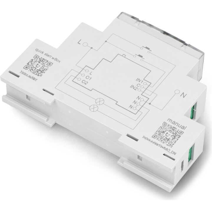 BLEBOX - switchboxD DIN FOR DIN RAIL MOUNTING