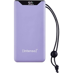 Bateria externa universal intenso 10.000mah usb + usb-c lillac