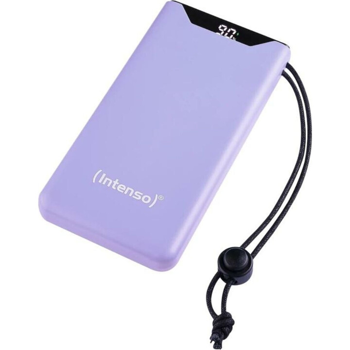 Intense universal external battery 10,000mah usb + usb-c lillac