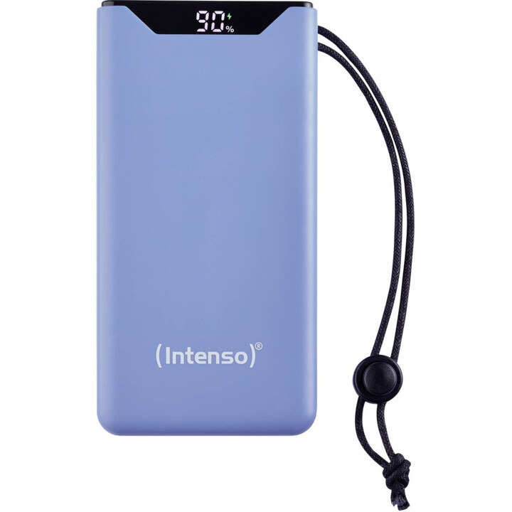 Universeller externer Akku intensiv 10.000 mAh USB + USB-C blau