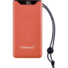Batteria esterna universale intense 10.000mah usb + usb-c arancione