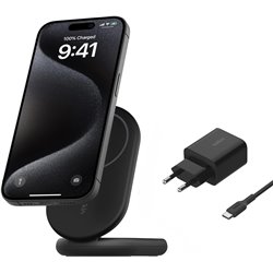 Boostcharge qi2 15w magnetico nero