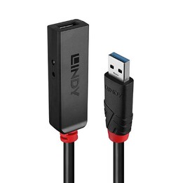 Lindy rallonge active USB 3.0 Slim 3 m noire