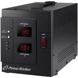 PowerWalker AVR 3000 SIV FR voltage regulator 1 AC output 110-280 V Black