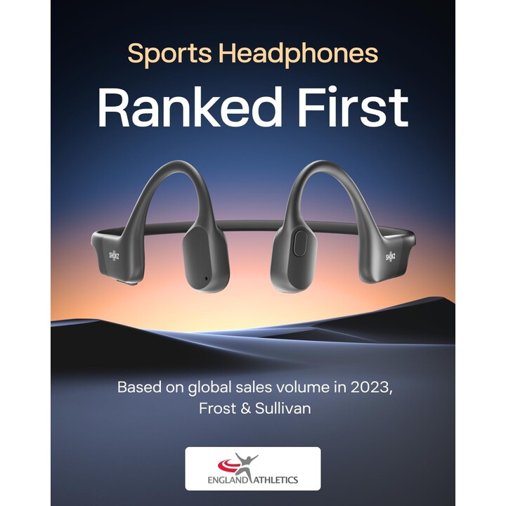 Shokz OpenRun USB-C Schwarz