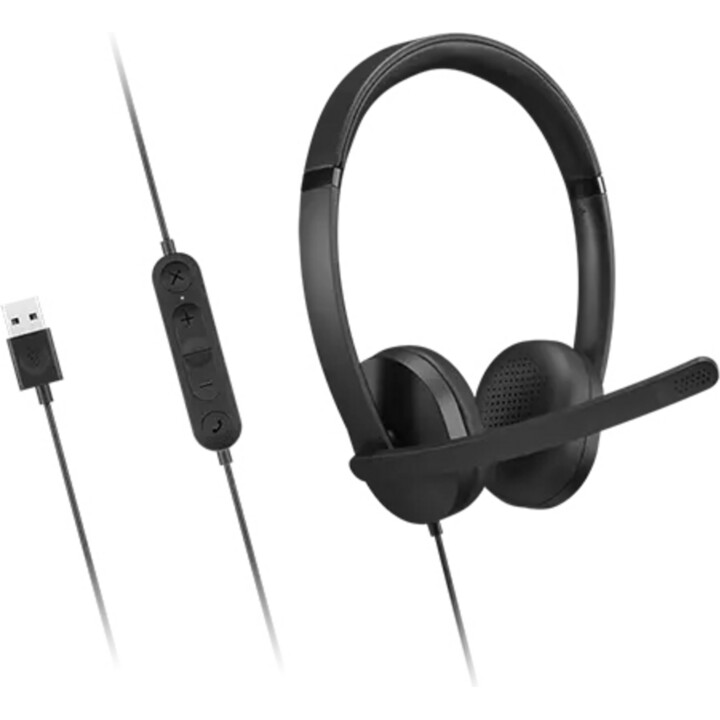 Cuffie Lenovo Gen 2 USB-A stereo cablate