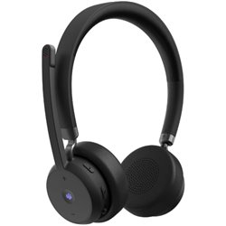 Lenovo Wireless VoIP Auriculares Auriculares Inalámbricos Negro