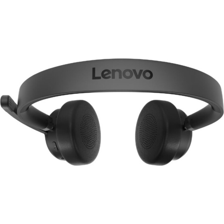 Fone de ouvido VoIP sem fio Lenovo Fones de ouvido sem fio pretos
