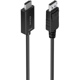 Aisens A125-0896 Câble Convertisseur/ Displayport Mâle - HDMI Mâle/ 5m/ Noir