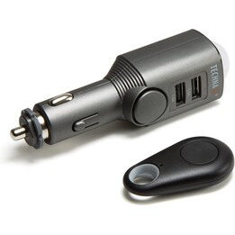 Technaxx 4743 cargador de dispositivo móvil Universal Negro Encendedor de cigarrillos Auto