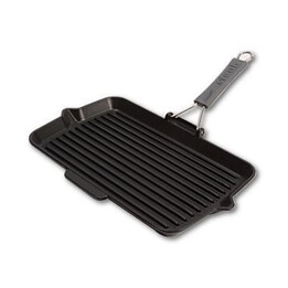 Panela retangular de ferro fundido Staub