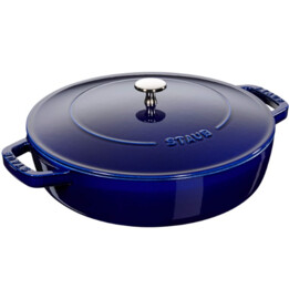 STAUB Deep frying pan 28 cm with lid 40511-476-0