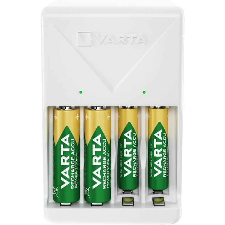 Varta Battery Charger + 4aa 2100 mAh